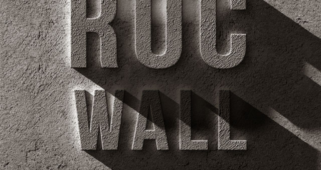 Psd Concrete Rock Text Effect | Photoshop Text Effects | Pixeden