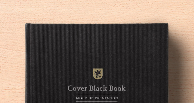 Black Psd Square Book Mockup | Psd Mock Up Templates | Pixeden