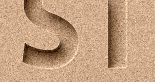 Card Board Psd Text Effect | Photoshop Text Effects | Pixeden