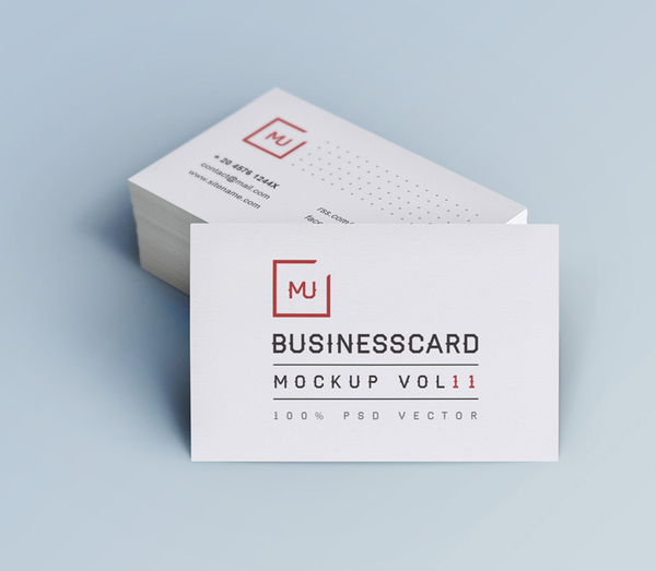 Psd Business Card Mock-Up Vol11