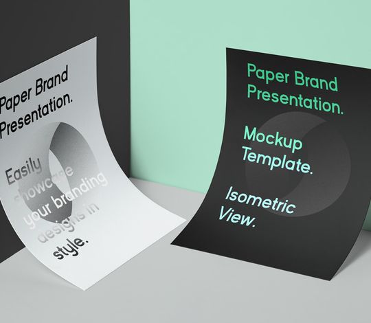 Psd Paper Brand Mockup