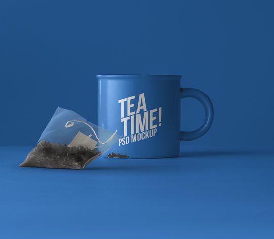 Psd Tea Mug Mockup