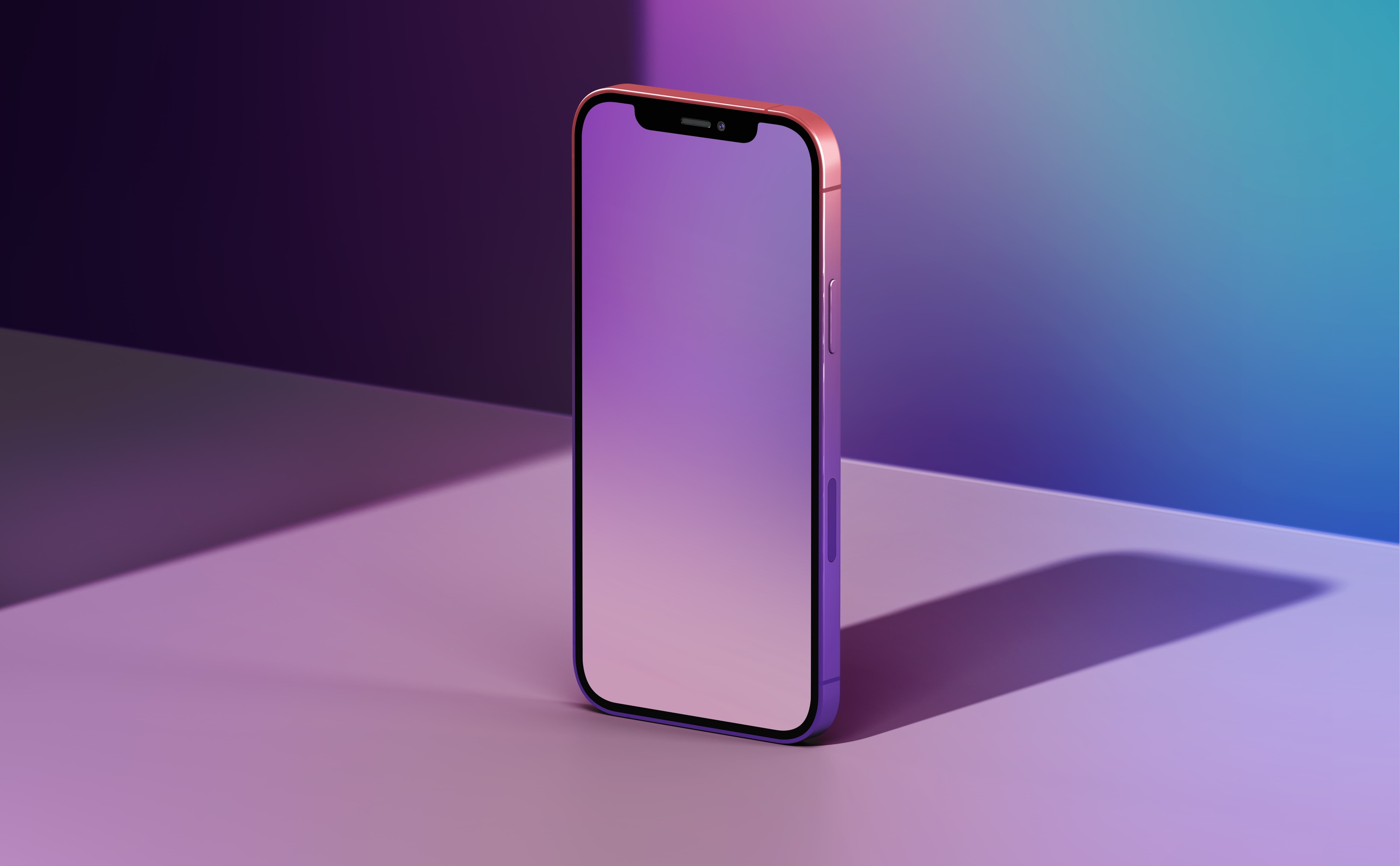 Elegant iPhone Psd Mockup Scene