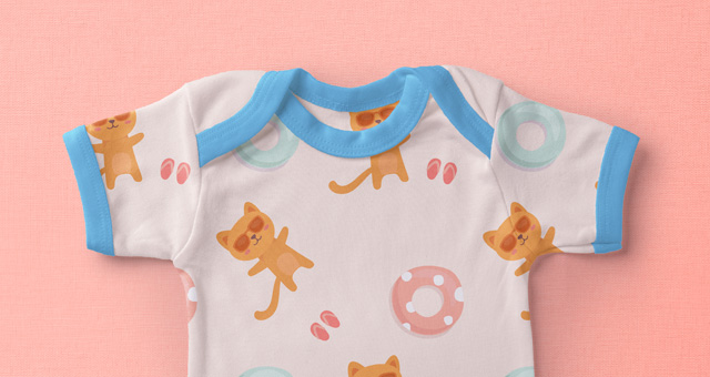 Download Baby Bodysuit Psd Mockup | Psd Mock Up Templates | Pixeden