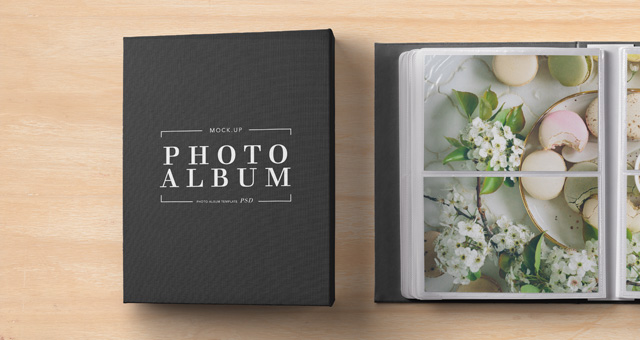 Download Psd Photo Album Mockup Template V2 Psd Mock Up Templates Pixeden