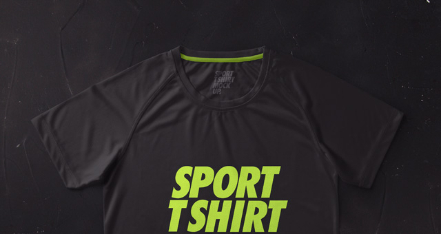sports shirt mockup