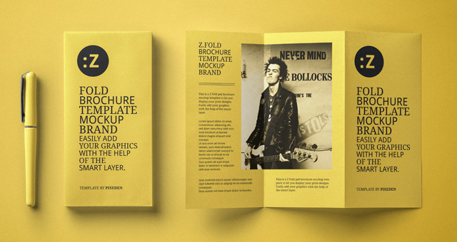 Z fold brochure discount