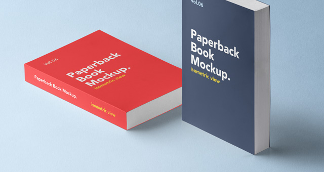 Download Paperback Psd Book Mockup Vol6 Psd Mock Up Templates Pixeden PSD Mockup Templates