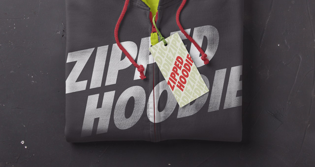 Download Folded Psd Zipper Hoodie Mockup | Psd Mock Up Templates ...