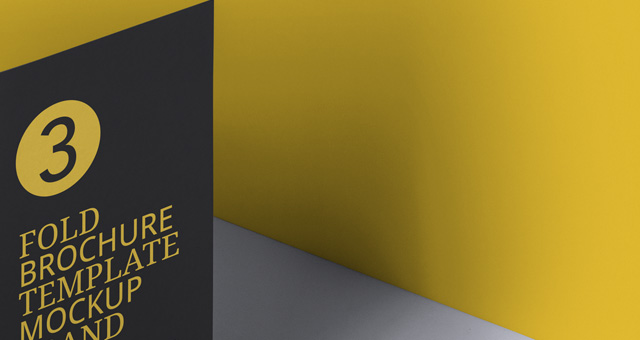 Free Mockups Tri Fold Mockup Free Pixeden Psd - Download Psd Mockup
