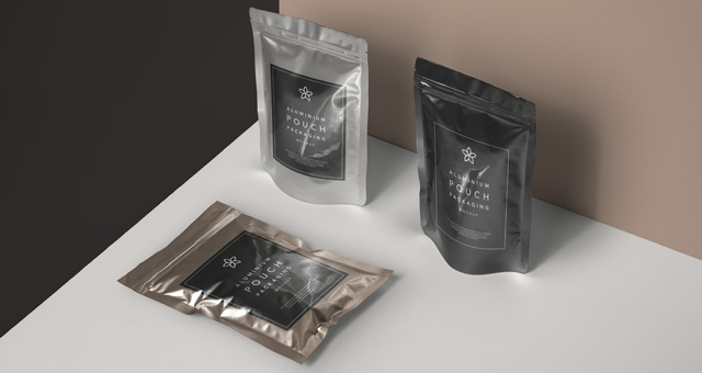 Download Psd Metal Foil Packaging Mockup Vol2 | Psd Mock Up ...