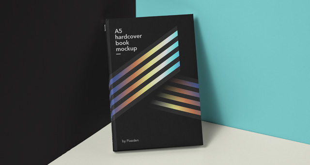 modern three backgrounds book cover design template