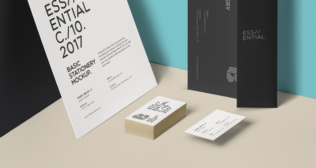 Download Basic Stationery Branding Vol 19 | Psd Mock Up Templates | Pixeden