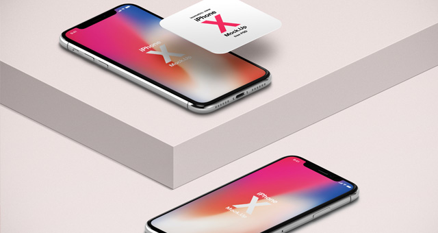 Download iPhone X Psd Mockup Isometric | Psd Mock Up Templates ...