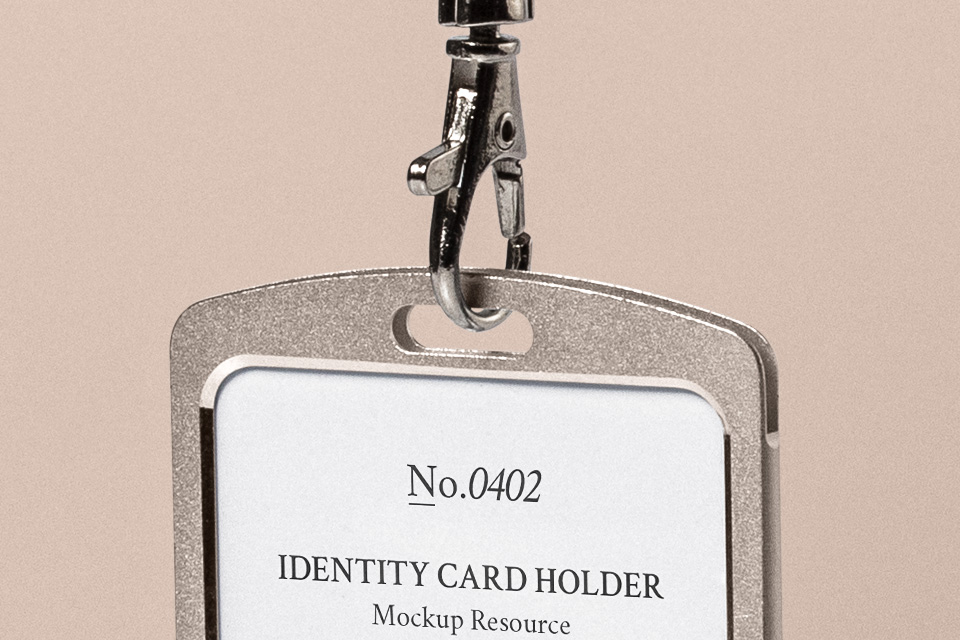 Identity Card Holder Mockup Vol5 | Psd Mock Up Templates | Pixeden