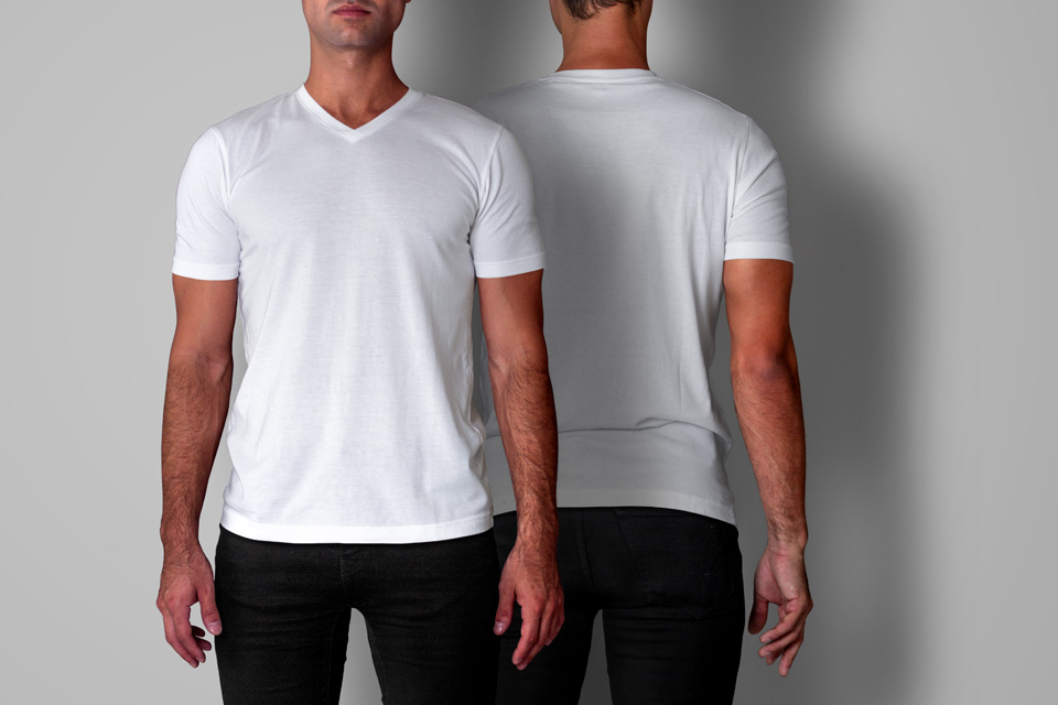 Download Psd Men T-shirt Mockup V-Neck | Psd Mock Up Templates ...