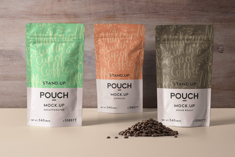 Download Psd Stand Up Pouch Mockup Vol4 Psd Mock Up Templates Pixeden