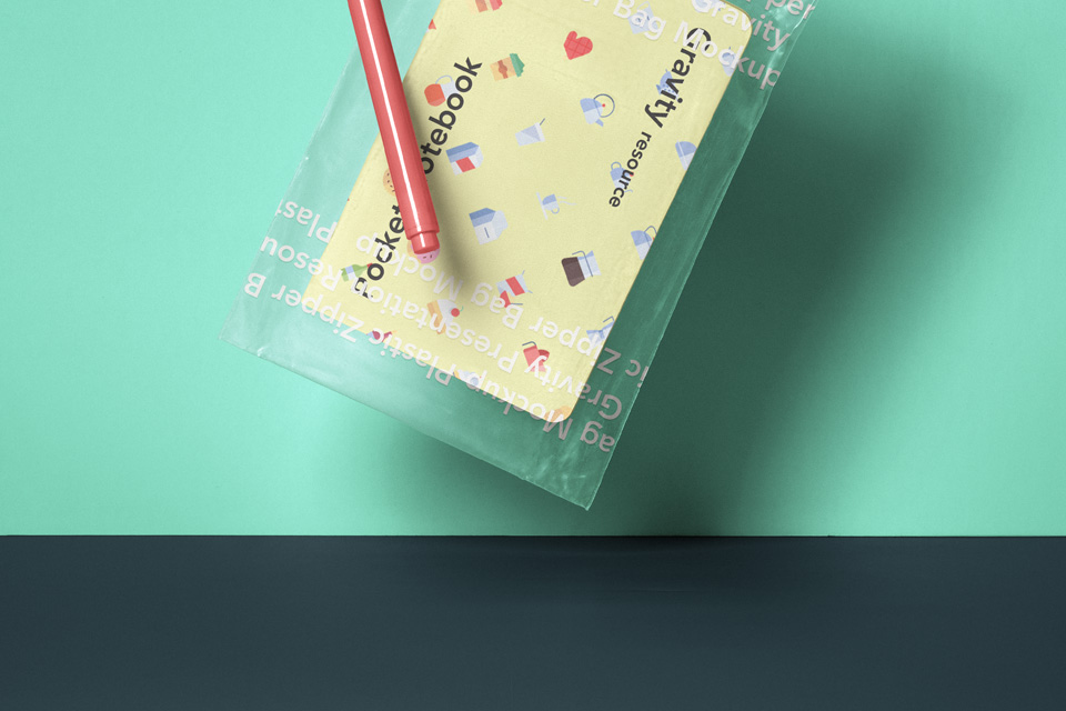 Download Psd Notebook Zipper Bag Mockup | Psd Mock Up Templates ...