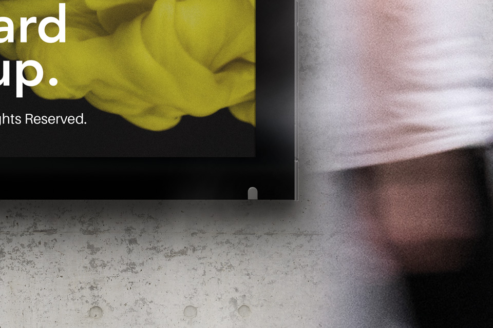 1761+ Billboard Street Displays Psd Mockup