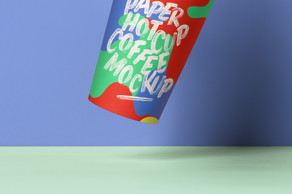 Download Gravity Psd Paper Hot Cup Mockup Psd Mock Up Templates Pixeden PSD Mockup Templates