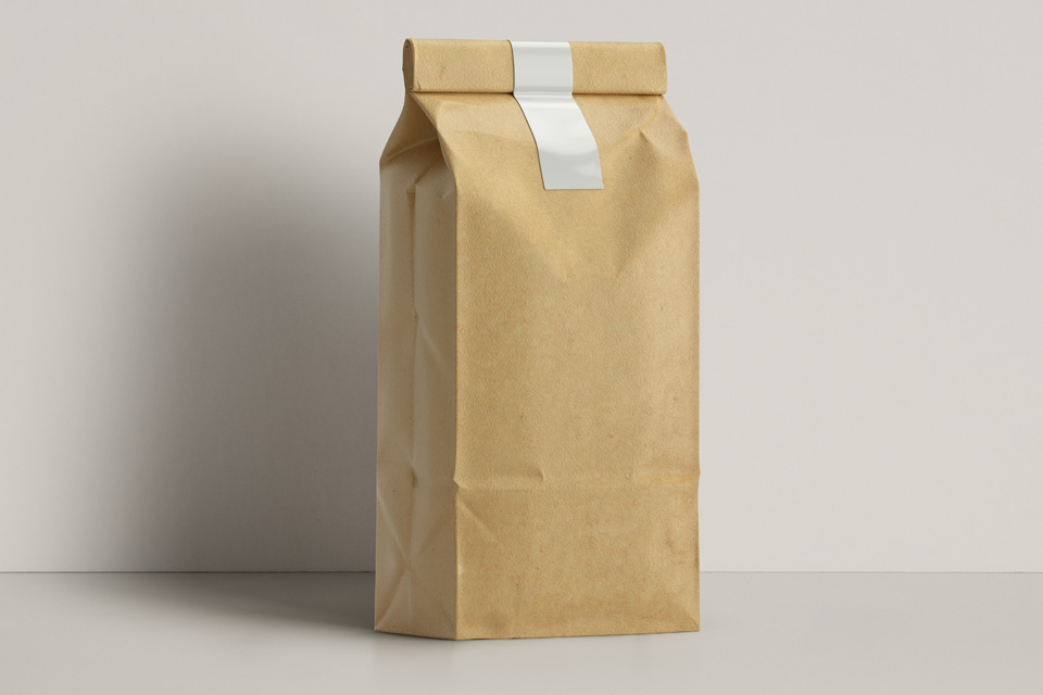 Download Kraft Coffee Bag Packaging Mockup | Psd Mock Up Templates ...