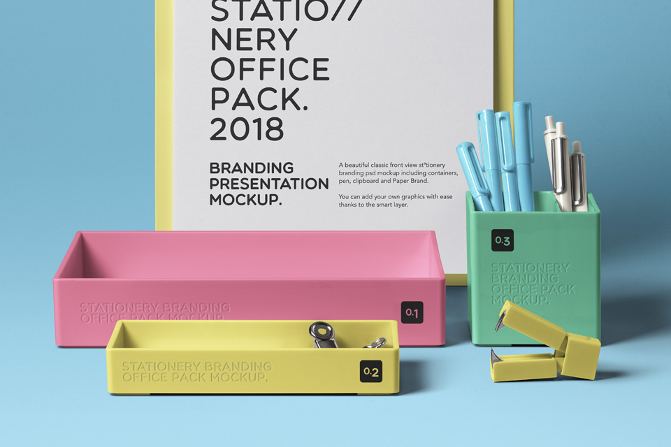 Download Psd Stationery Office Pack Mockup Psd Mock Up Templates Pixeden Yellowimages Mockups