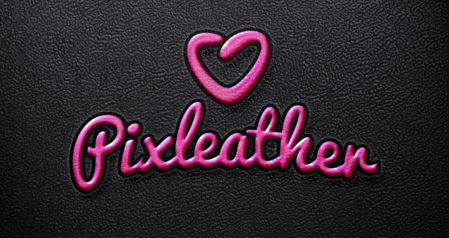 Embossed Leather Psd Text Effect | Photoshop Text Effects | Pixeden
