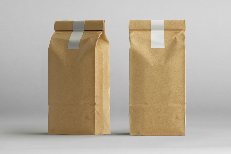 Download Kraft Coffee Bag Packaging Mockup 2 | Psd Mock Up ...