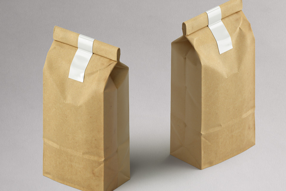 Download Kraft Coffee Bag Packaging Mockup 3 | Psd Mock Up Templates | Pixeden