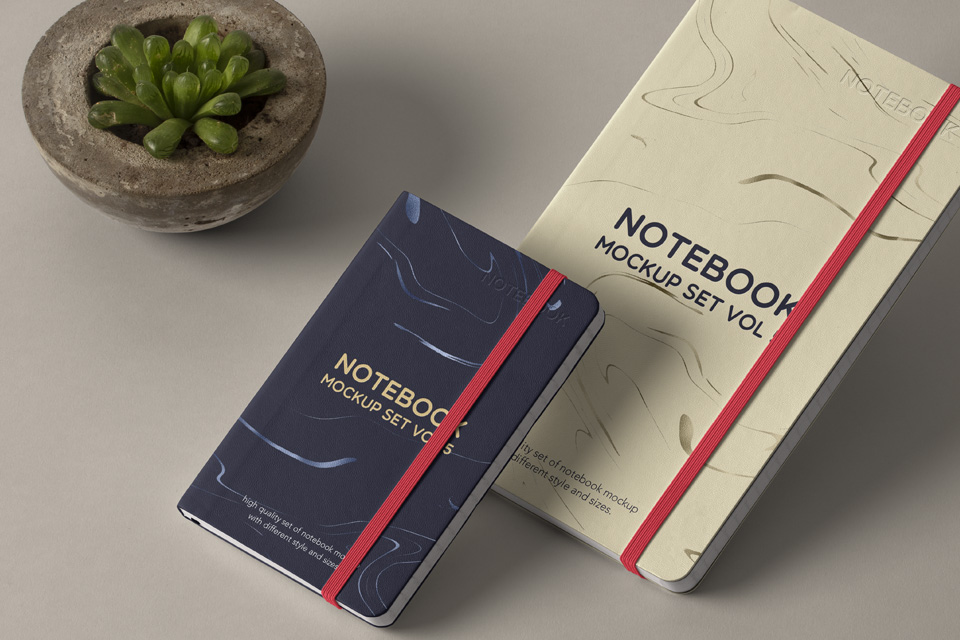 Download Psd Notebook Mockup Set Vol 5 | Psd Mock Up Templates ...