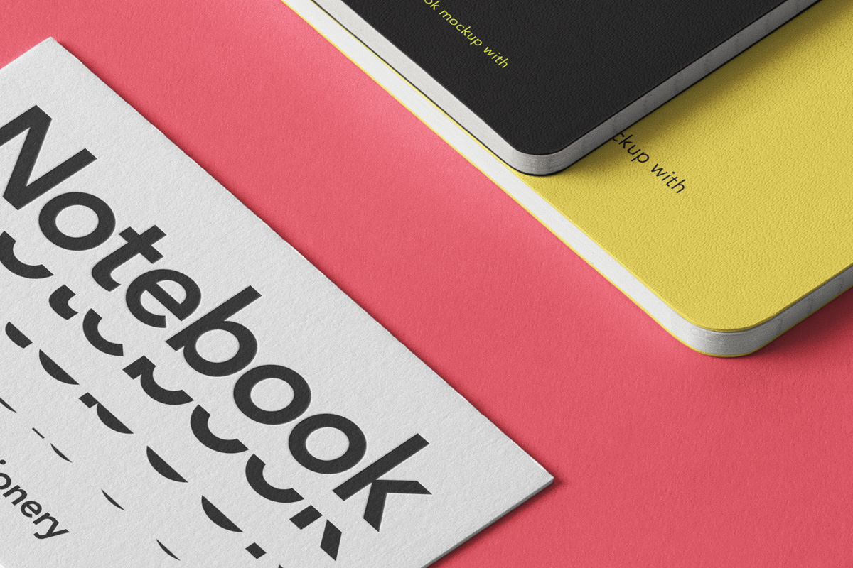 notebooks set psd stationery mockup psd mock up free business website templates
