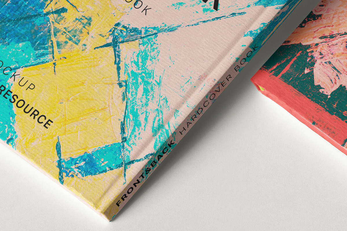 Download Psd Hardcover Book Mockup | Psd Mock Up Templates | Pixeden