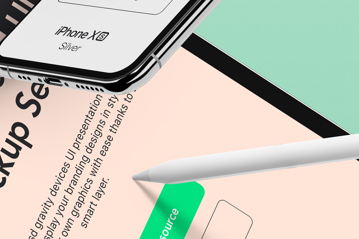 Download Gravity Psd Devices Ui Mockup Set V7 Psd Mock Up Templates Pixeden PSD Mockup Templates