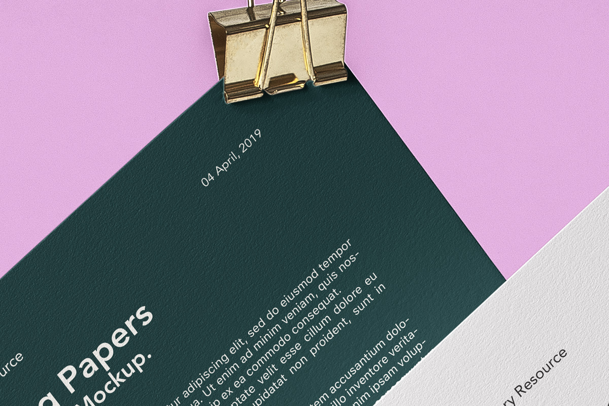 Download Hanging Psd Paper Brand Mockup | Psd Mock Up Templates ...