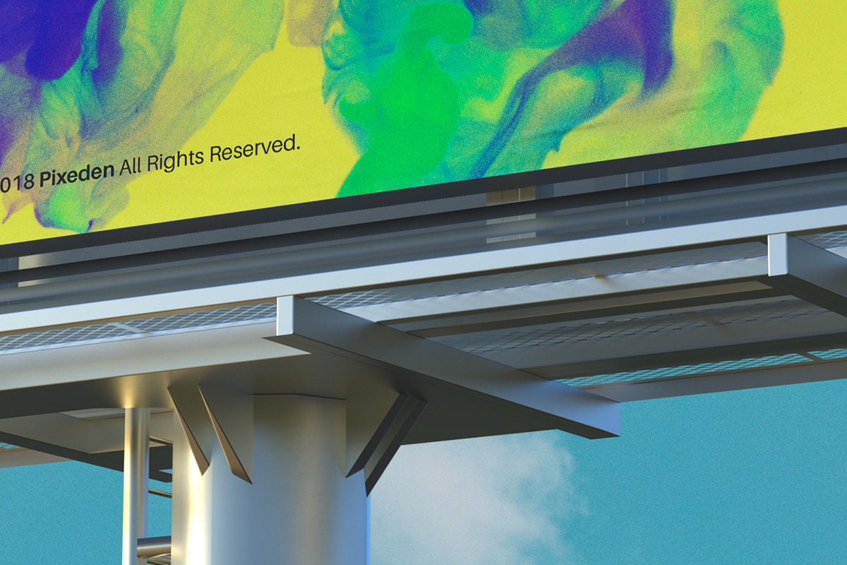 Advertising Psd Billboard Mockup | Psd Mock Up Templates | Pixeden