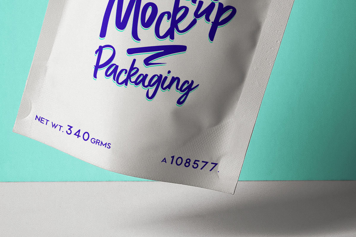 Download Colorful Pouch Packaging PSD Mockup Download Free ...