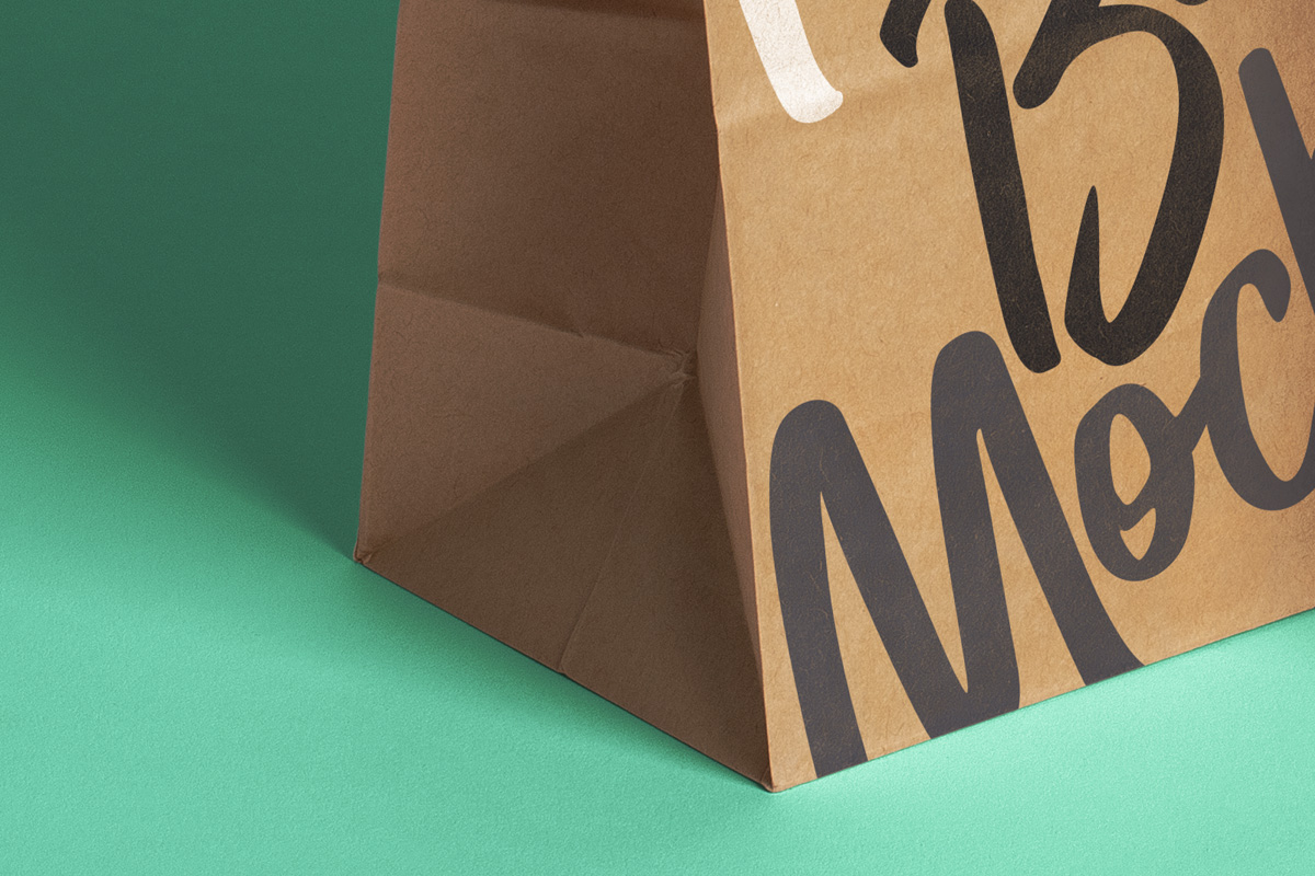 Download Psd Kraft Bag Packaging Mockup | Psd Mock Up Templates | Pixeden