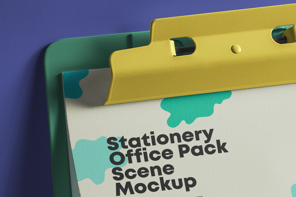 Download Office Psd Stationery Set Mockup 2 | Psd Mock Up Templates | Pixeden
