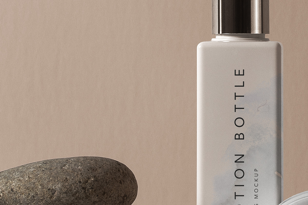 Download Lotion Psd Bottle Cosmetic Mockup | Psd Mock Up Templates | Pixeden