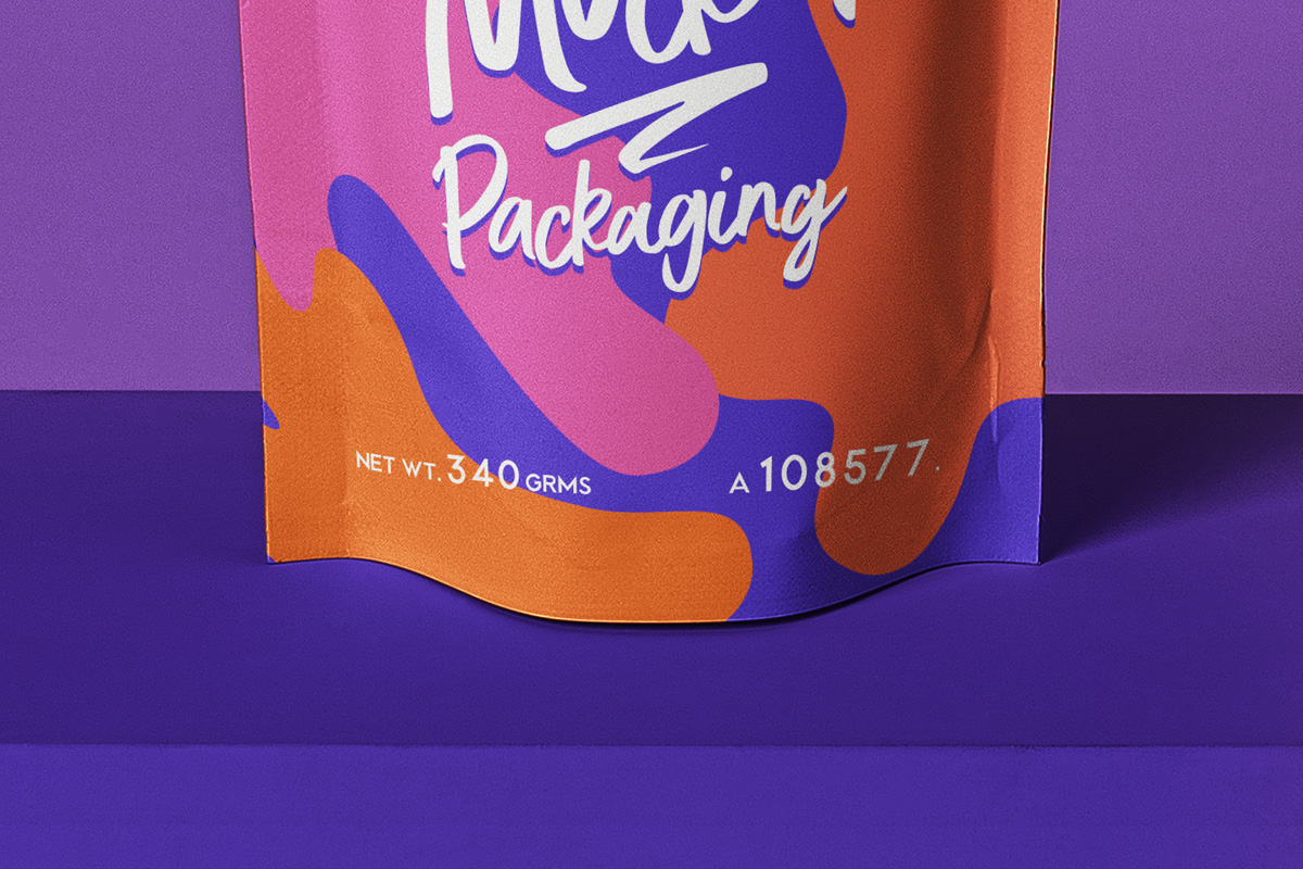 Psd Stand Up Pouch Packaging Mockup | Psd Mock Up Templates | Pixeden