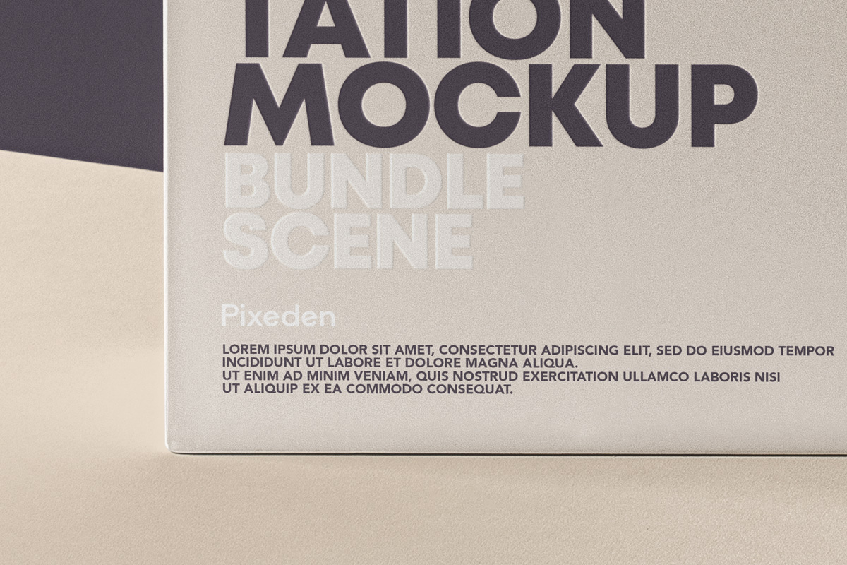 Download Psd Product Packaging Box Mockup Psd Mock Up Templates Pixeden PSD Mockup Templates