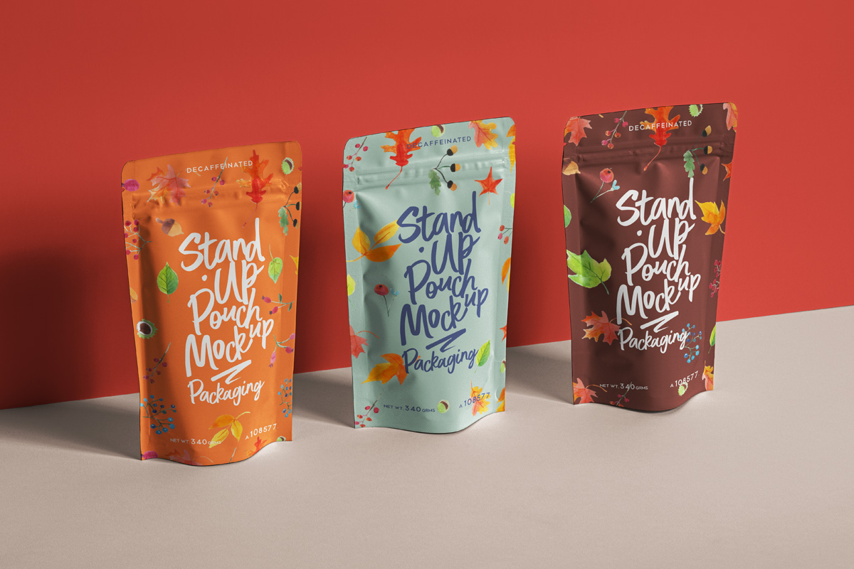 Download Psd Stand Up Pouch Packaging Mockup 2 Psd Mock Up Templates Pixeden