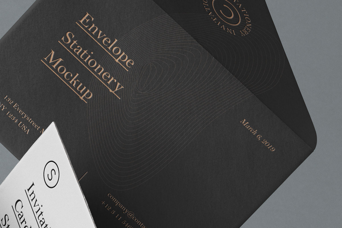 Download Gravity Psd Invitation Mockup Psd Mock Up Templates Pixeden