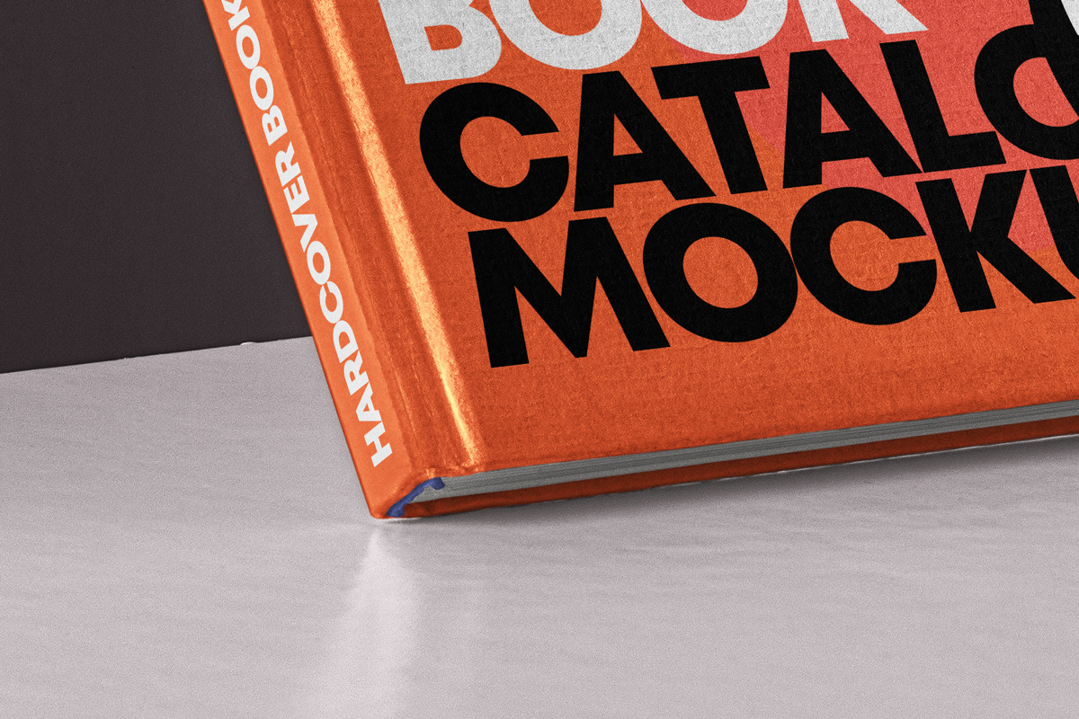 Psd Hardcover Book Catalog Mockup 3 Psd Mock Up Templates Pixeden