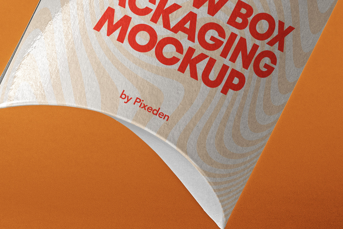 Download Psd Pillow Box Packaging Mockup 2 | Psd Mock Up Templates ...