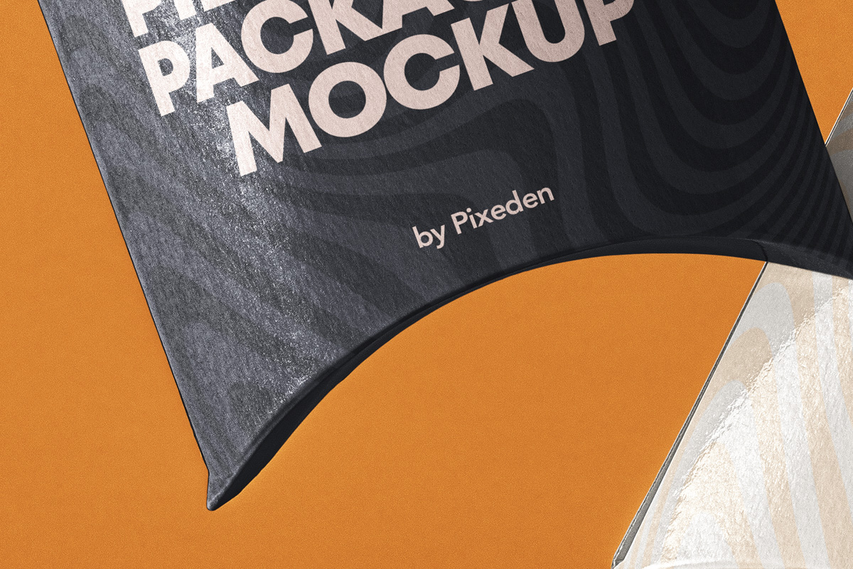 Download Psd Pillow Box Packaging Mockup 2 | Psd Mock Up Templates | Pixeden