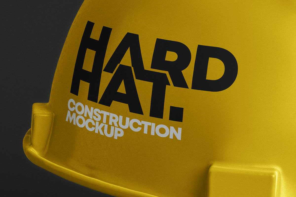 Download Psd Hard Hat Construction Mockup Psd Mock Up Templates Pixeden PSD Mockup Templates