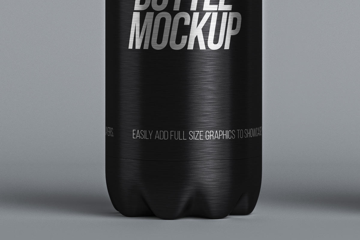 Download Metal Psd Vacuum Bottle Mockup | Psd Mock Up Templates | Pixeden