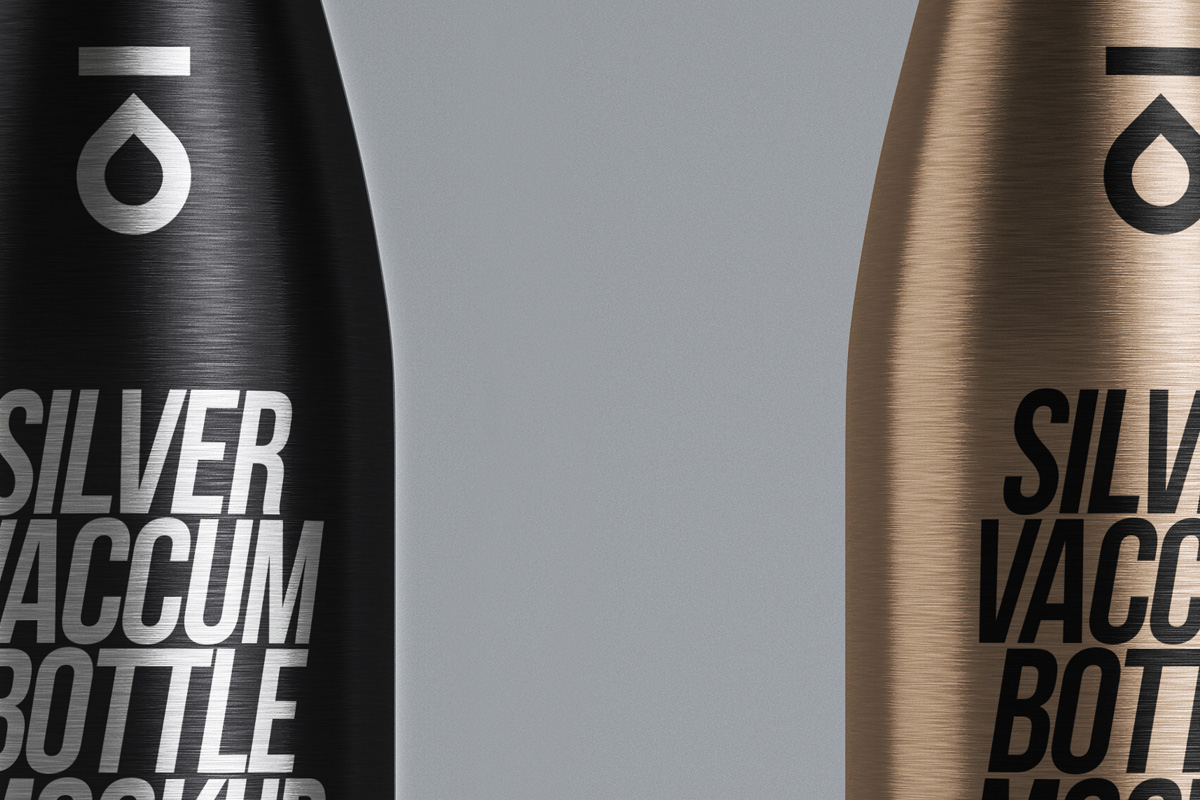 Download Metal Psd Vacuum Bottle Mockup | Psd Mock Up Templates ...