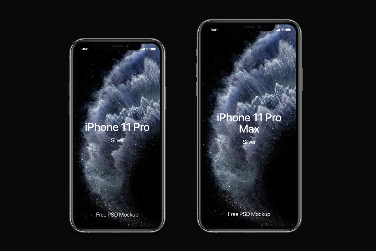 Download Psd iPhone 11 Pro Mockup Set | Psd Mock Up Templates | Pixeden